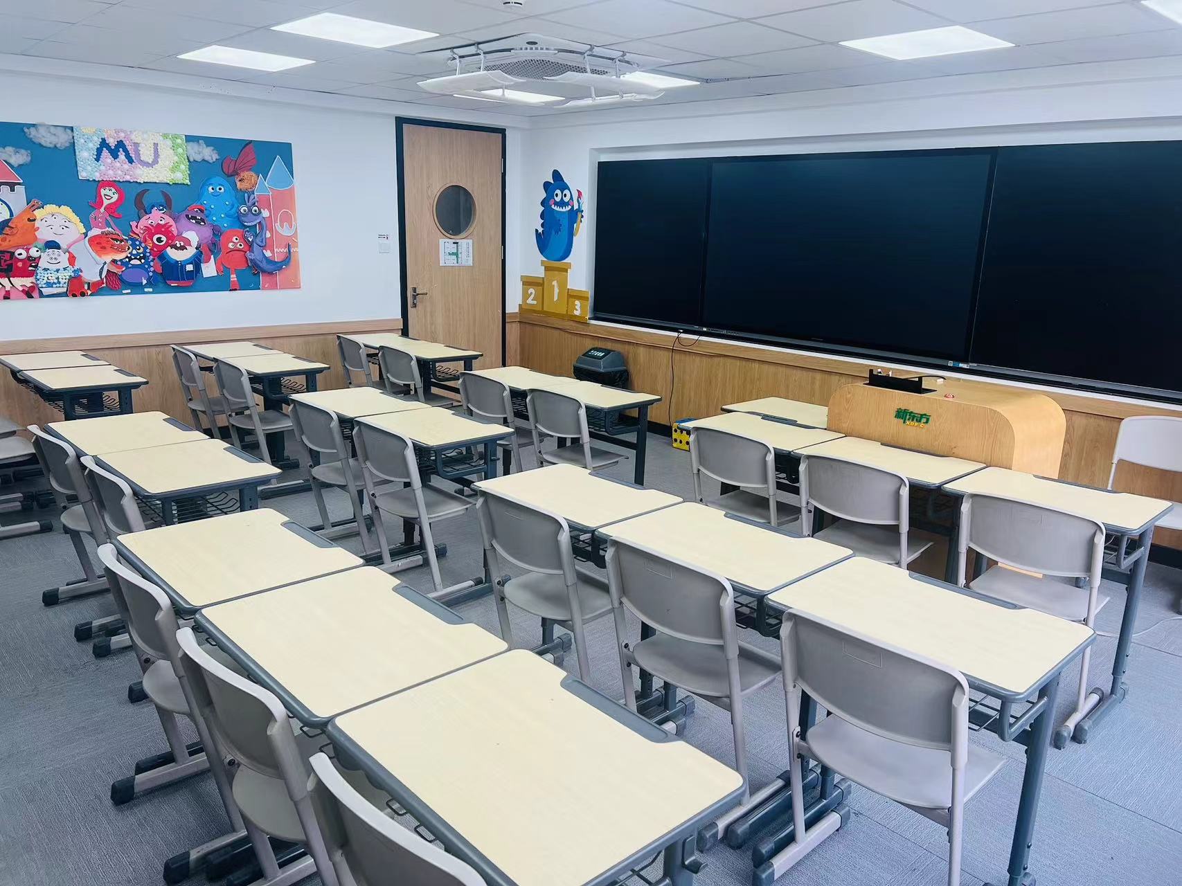 哈尔滨新东方学校教室