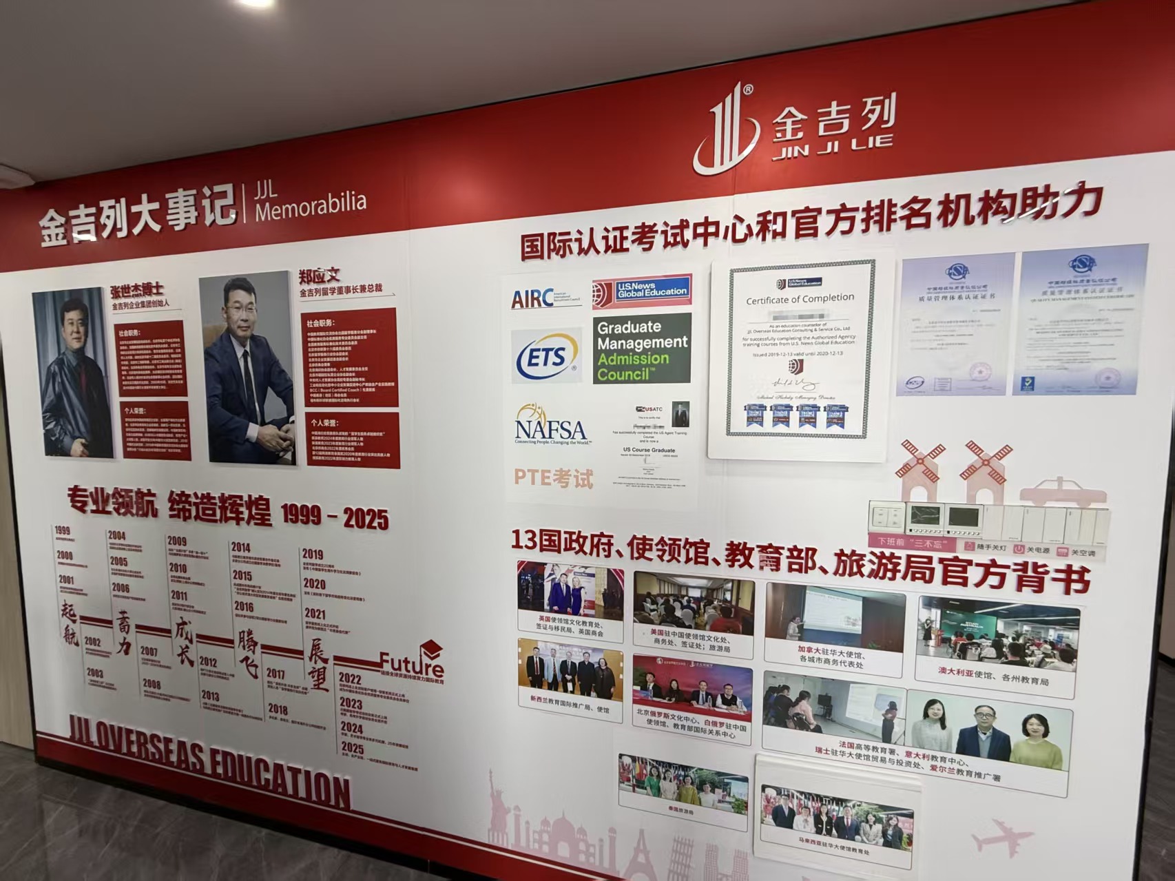 金吉列留学-大厅